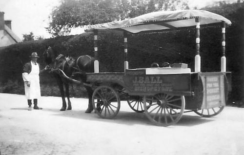 BALL-JOHN-ICE-CREAM-STALL-BISHOPSTONE-1935