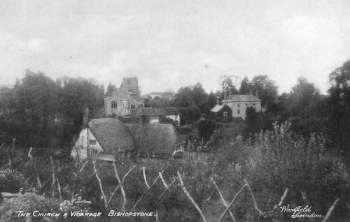 CHURCH-VICARAGE-BISHOPSTONE-1920