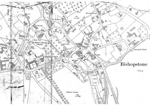 MAP-BISHOPSTONE-1923