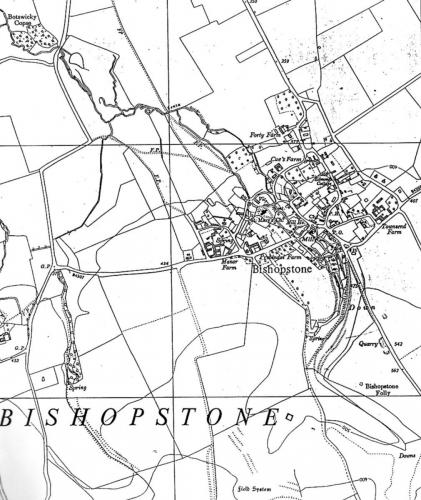 MAP-BISHOPSTONE-1960