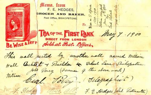 HEDGES-DOCUMENT-BISHOPSTONE-1900