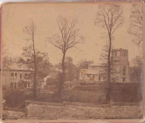 ST-MARYS-CHURCH-VICARAGE-BISHOPSTONE-1895